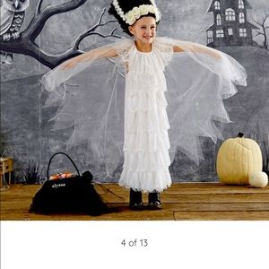 Pottery barn kids Bride of Frankenstein costume